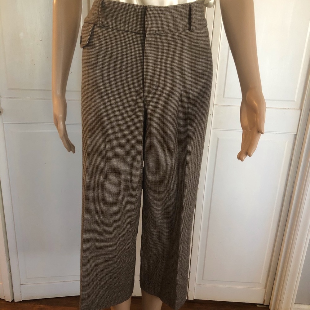 Banana Republic wool cropped pants 12